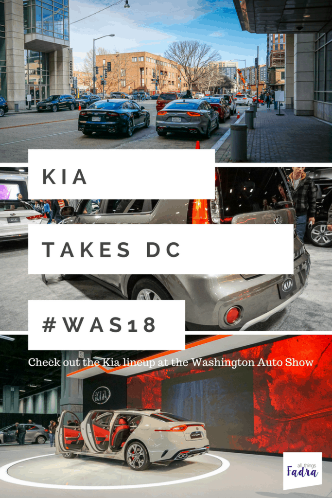 Kia at the Washington Auto Show
