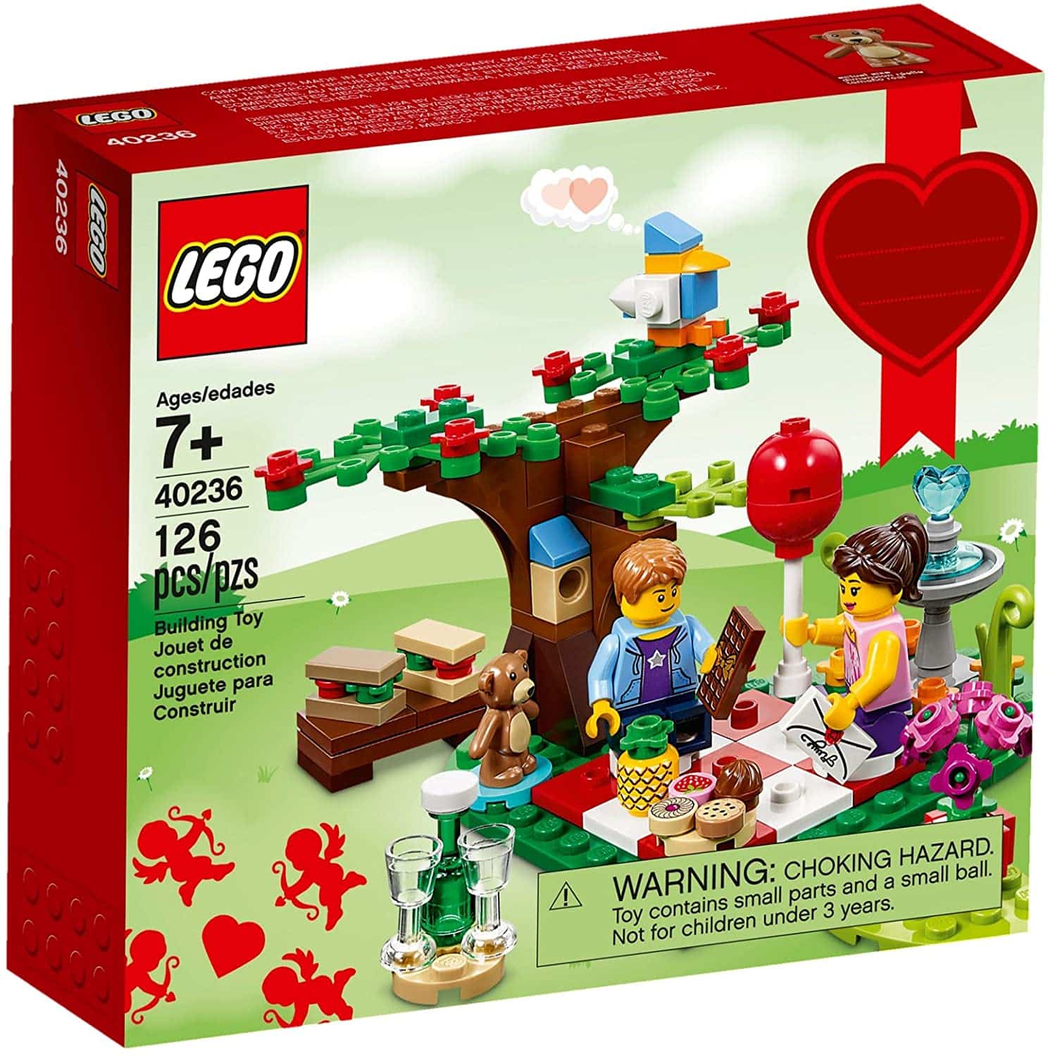 LEGO Valentine's picnic set