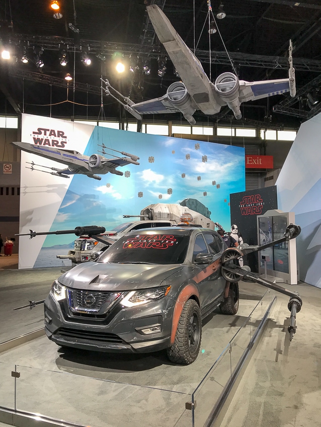 Auto Shows-Nissan Rogue Star Wars