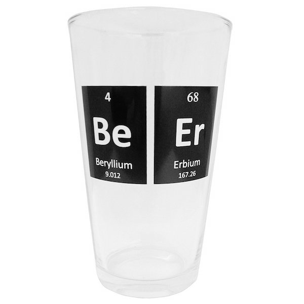 Beer glass for nerds