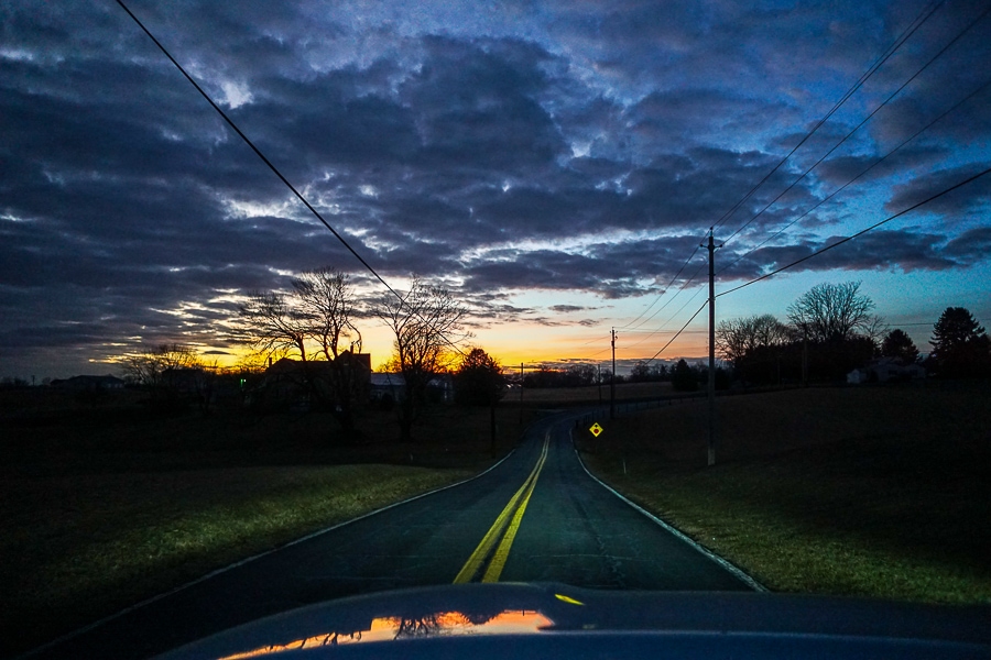 Sunset in Carroll County