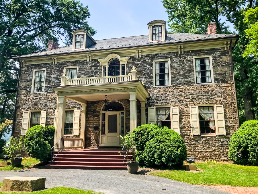Fort Hunter Mansion in Harrisburg, PA