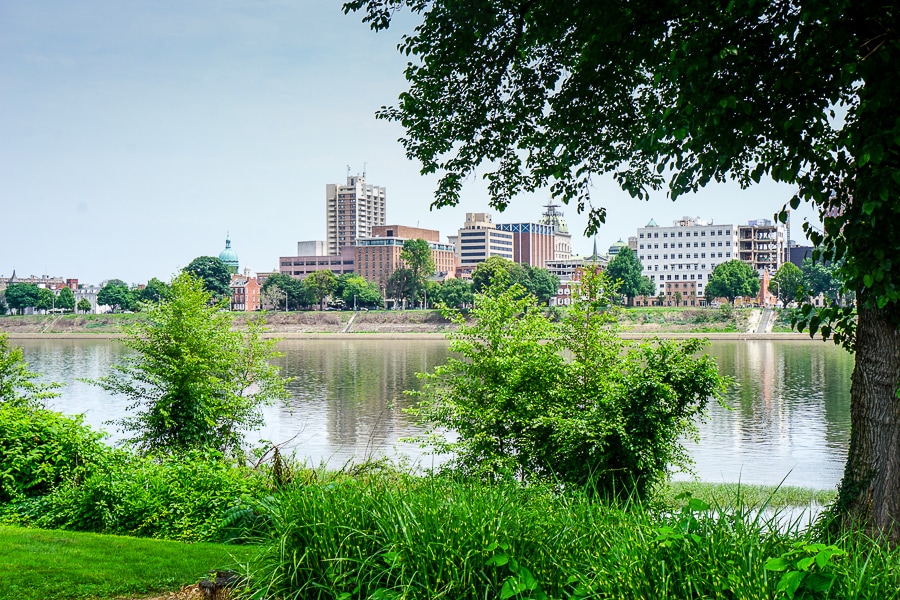 Harrisburg skyline