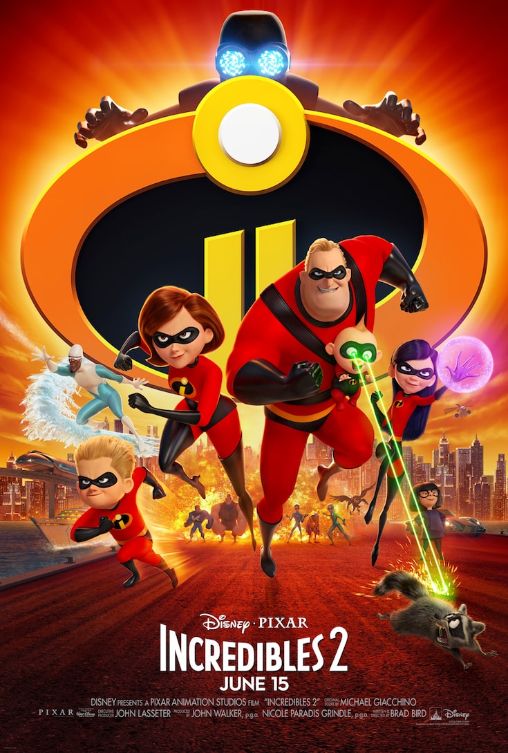 The Incredibles 2 movie poster