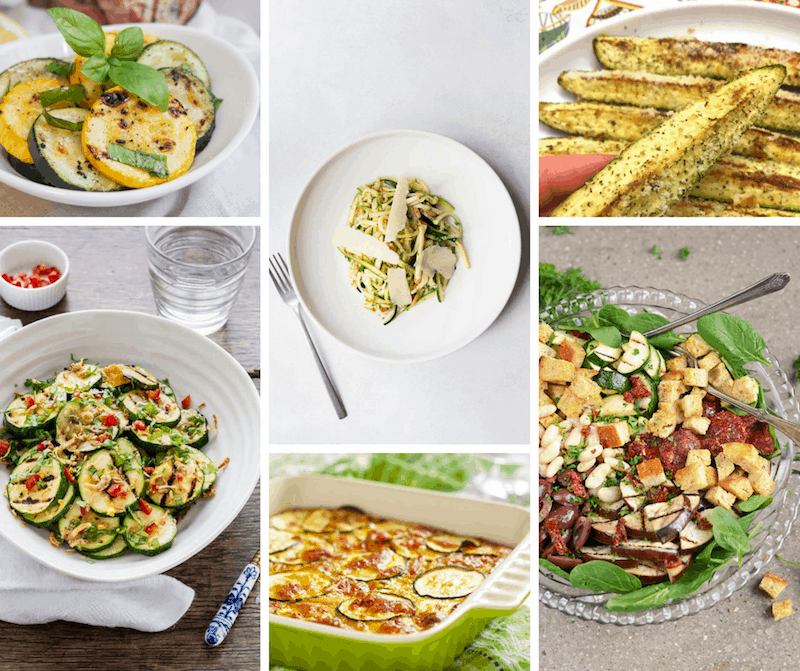 Zucchini side dishes