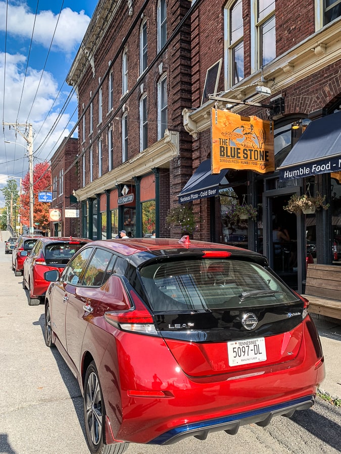 Lunching with the Nissan LEAF