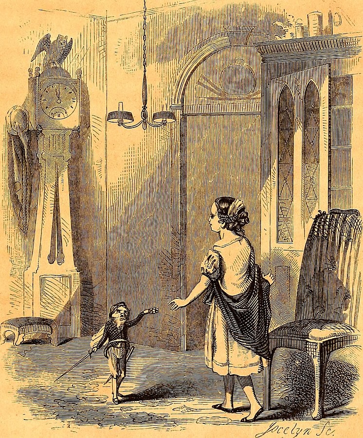 Illustration from an 1853 U.S. printing of "The Nutcracker and the Mouse King" by E.T.A. Hoffmann