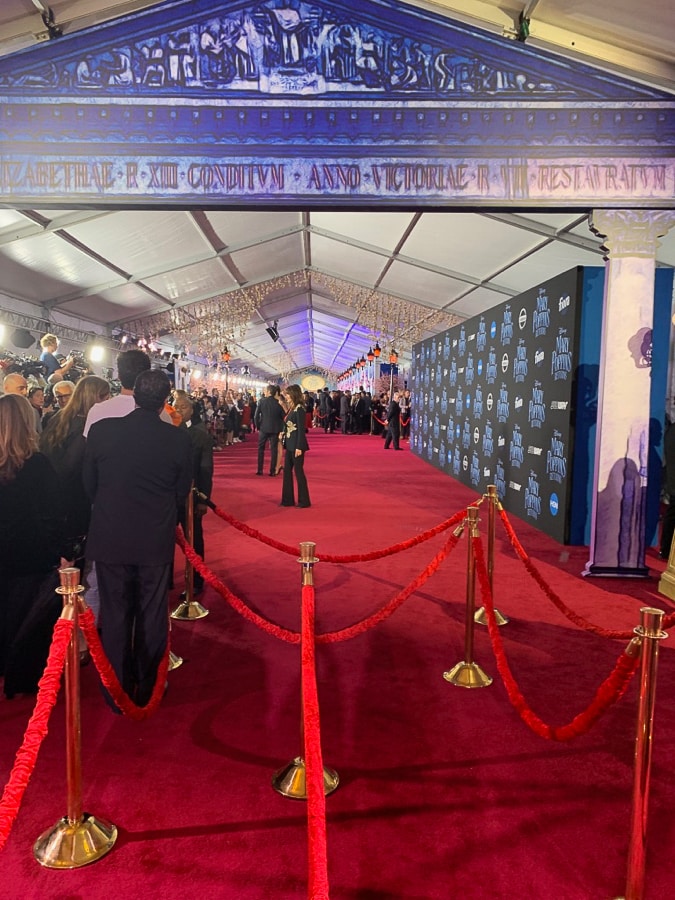 Mary Poppins Returns red carpet