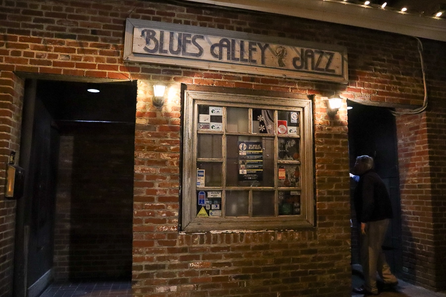 Blues Alley in Georgetown