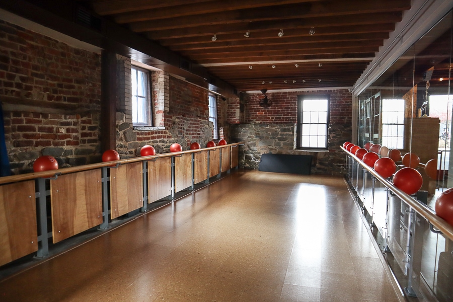 A gorgeous and historic barre studio in Georgetown