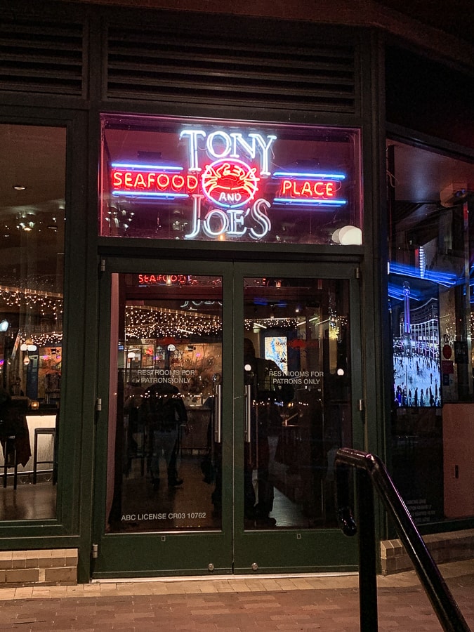 Tony and Joe's - Georgetown