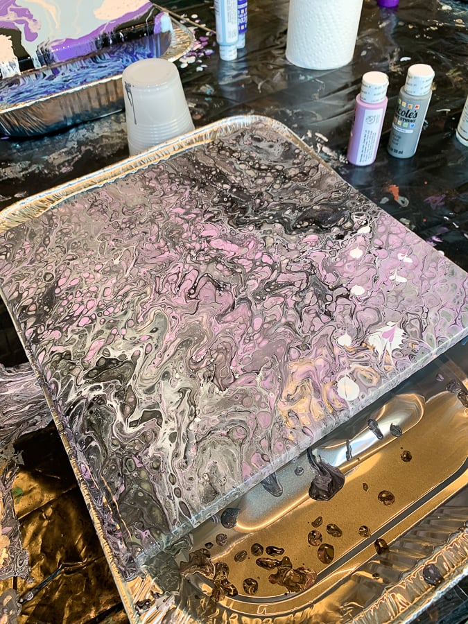 Fluid Art Class at The Millworks