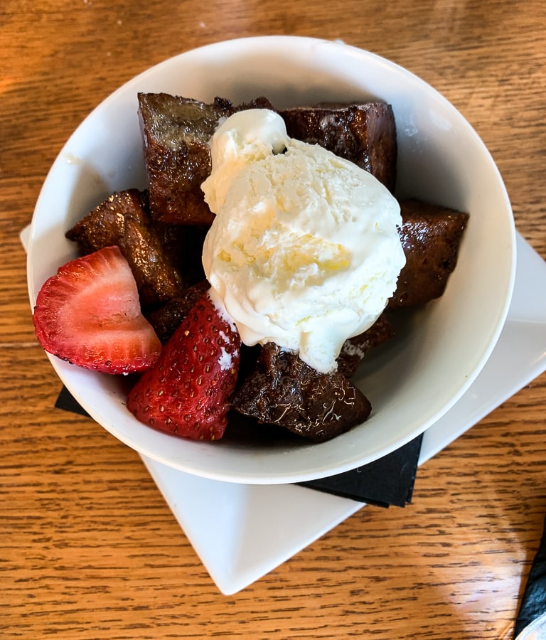 French Toast Bread Pudding Bites