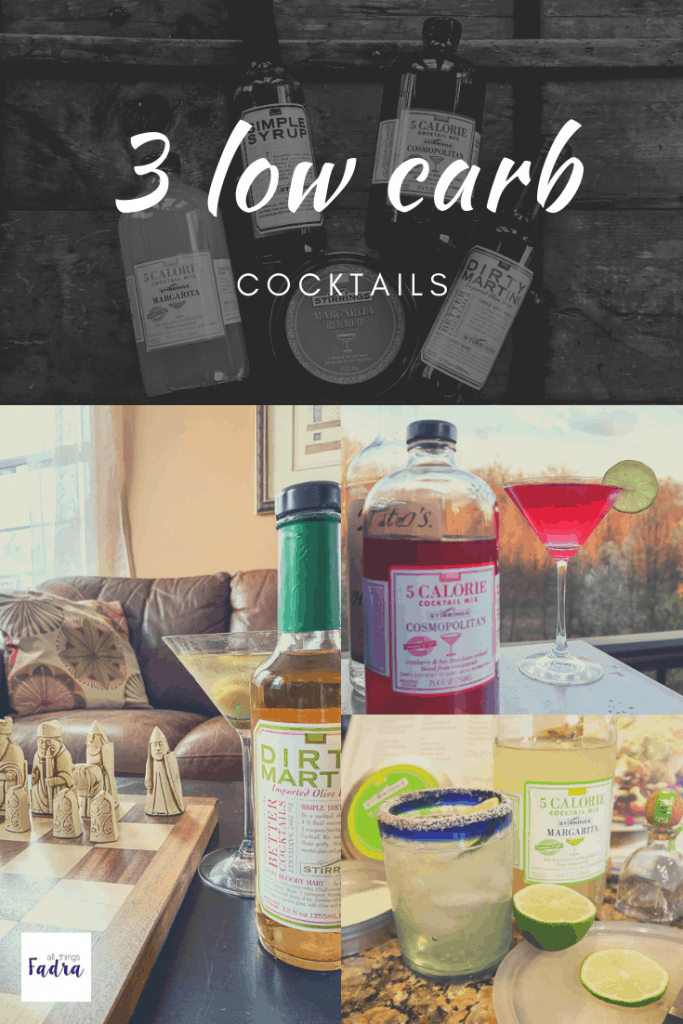 3 Low Carb, Low Calorie Cocktails for the Weekend • All Things Fadra