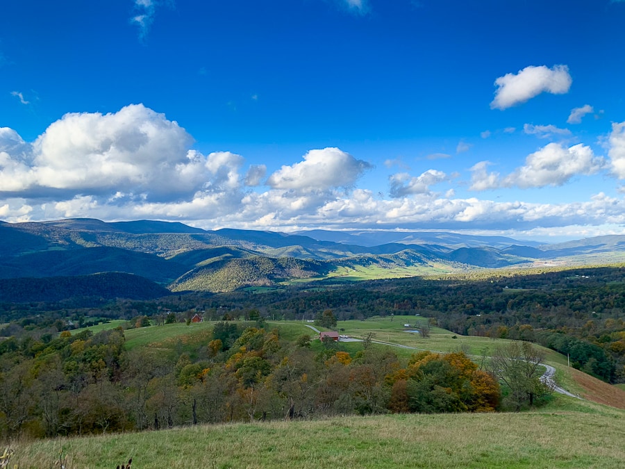 View of West Virginia
