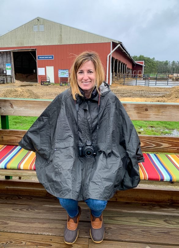 Finally! A Stylish Rain Poncho for Spring • All Things Fadra