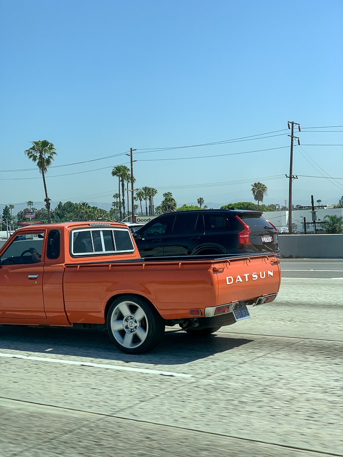 Datsun spotted in California