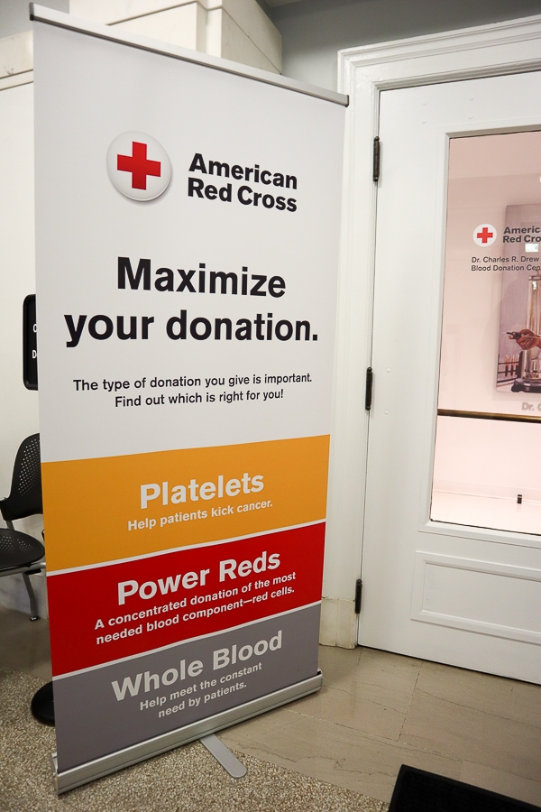 American Red Cross blood donation options