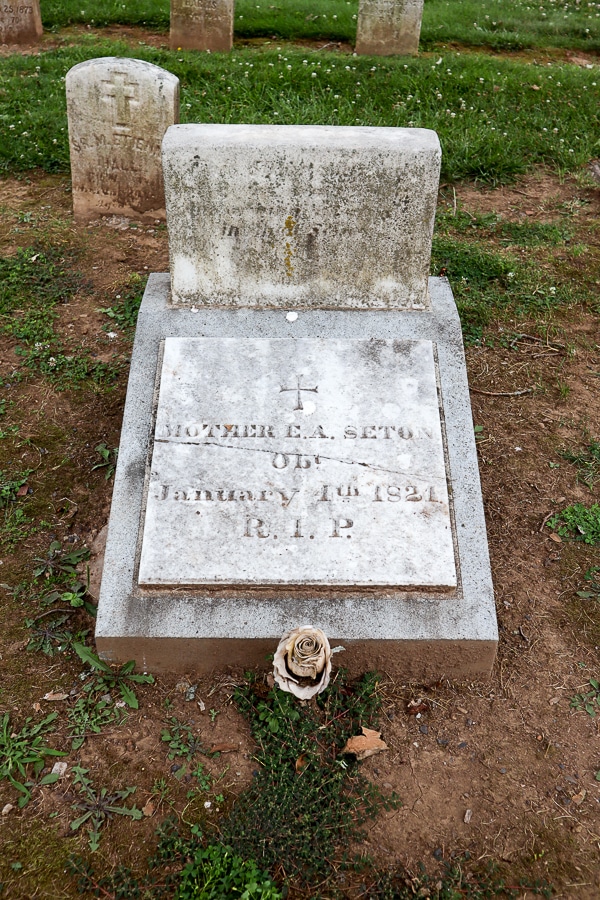Elizabeth Seton Shrine cemetery