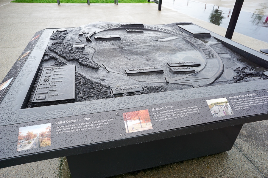 Flight 93 Memorial layout