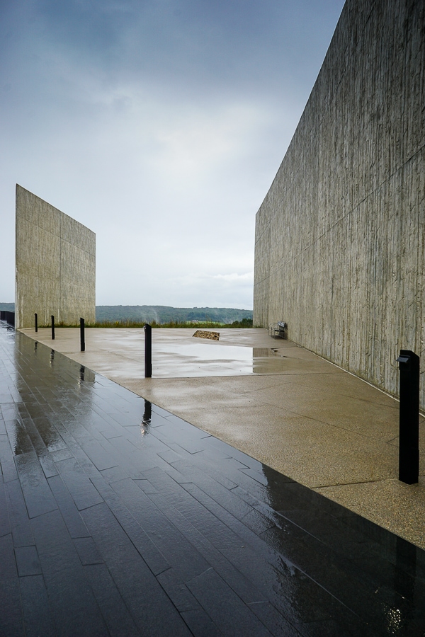 Flight 93 National Memorial granite walkway