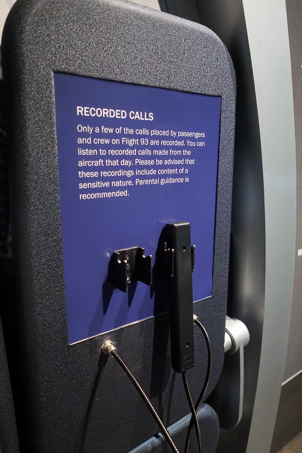 Flight 93 Memorial recorded calls