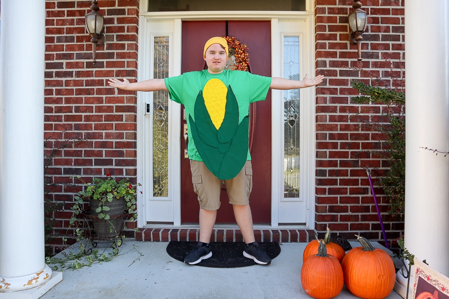 DIY Corn Costume