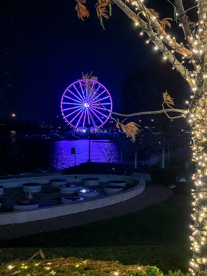 Ferris wheel at National Harbor