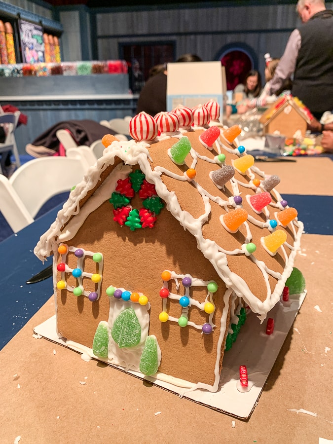 Building a gingerbread house