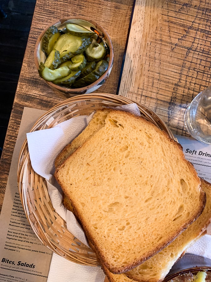 Bread and pickles