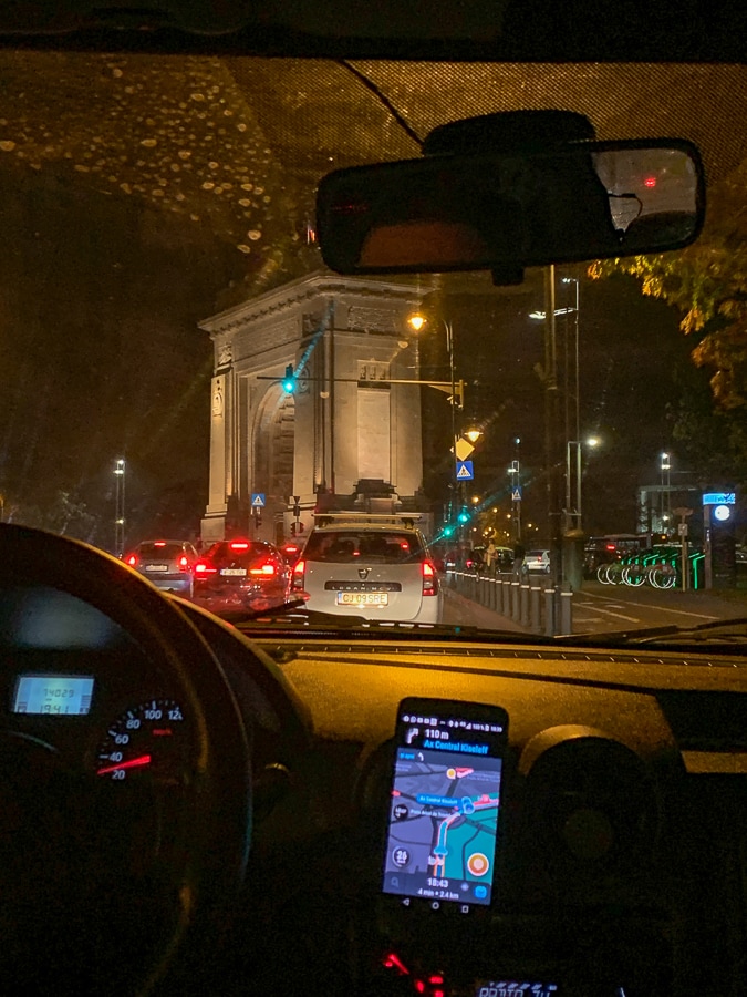 Using Uber in Bucharest