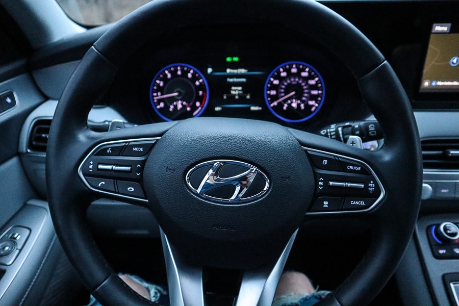 Hyundai Palisade dashboard