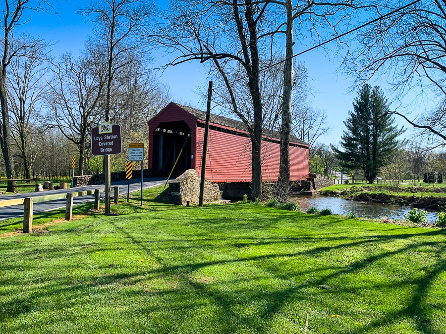 Loys Station Covered Bridge