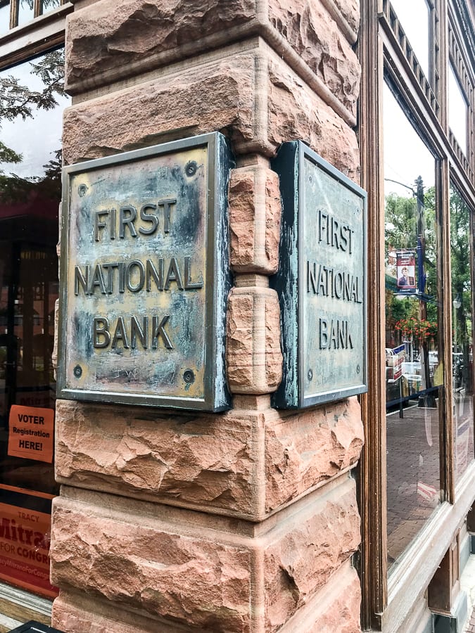 First National Bank on Market Street