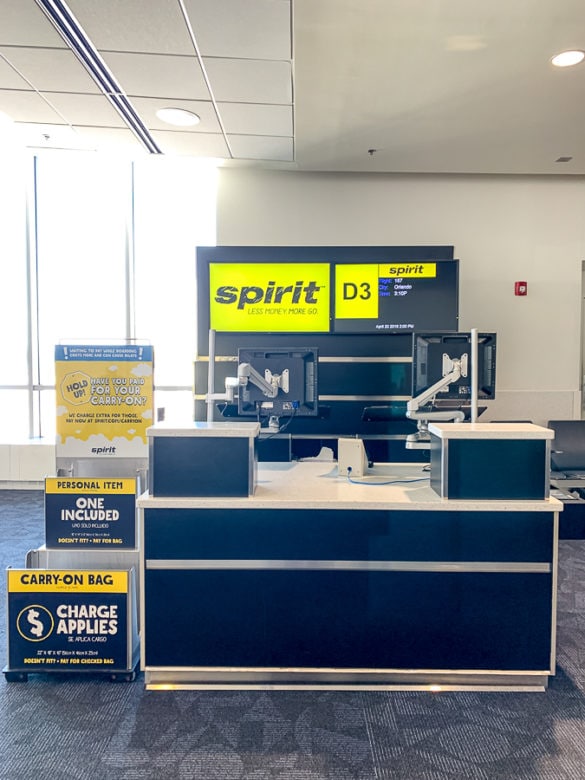 spirit airlines baggage buy