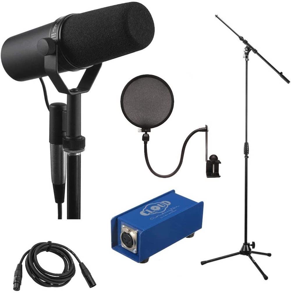 Shure SM7B microphone bundle