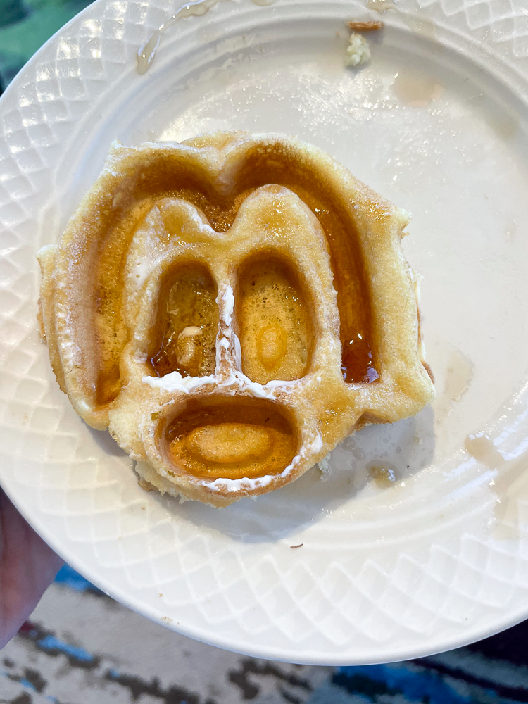 Mickey waffle