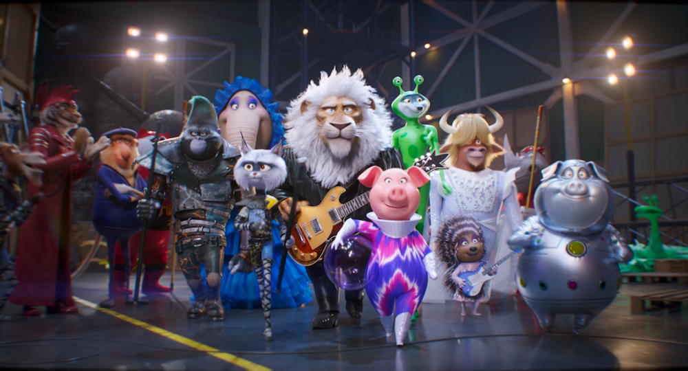 The animated cast of Sing 2