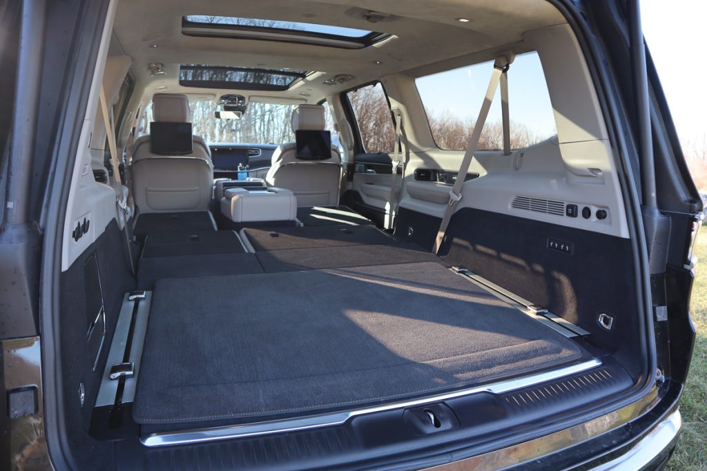 Grand Wagoneer L cargo space