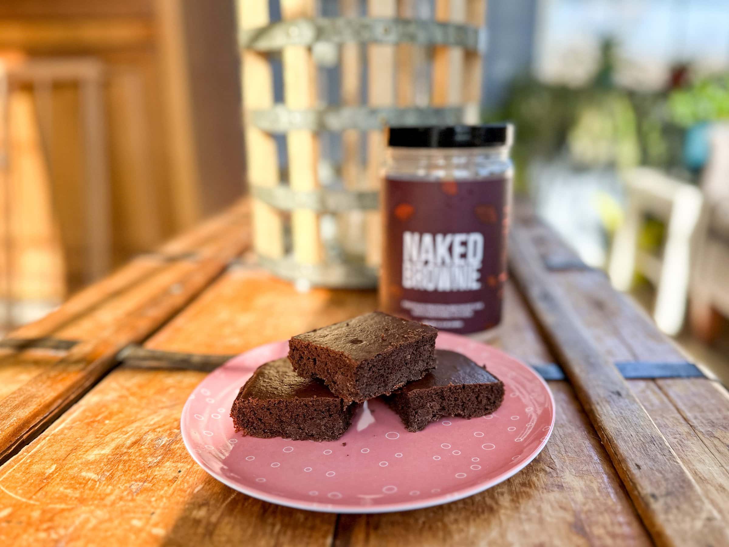 High Protein Brownies Get Naked All Things Fadra