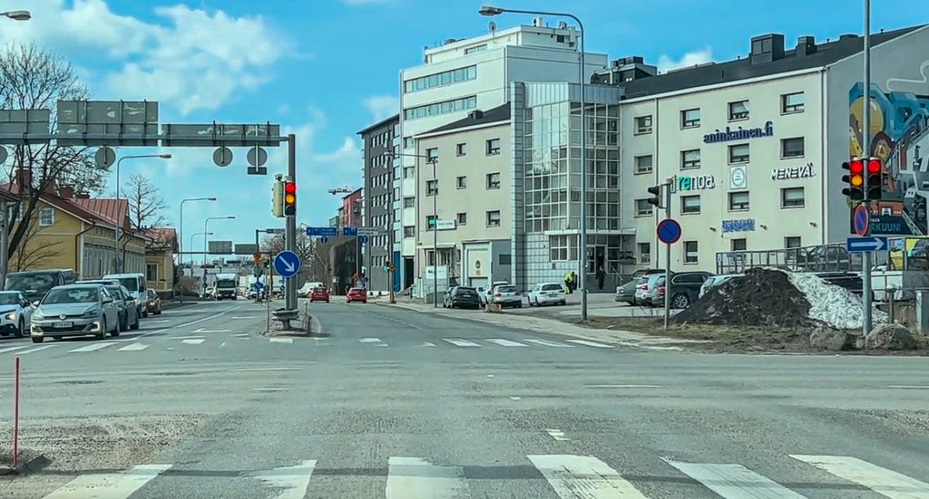 Traffic lights in Finland 