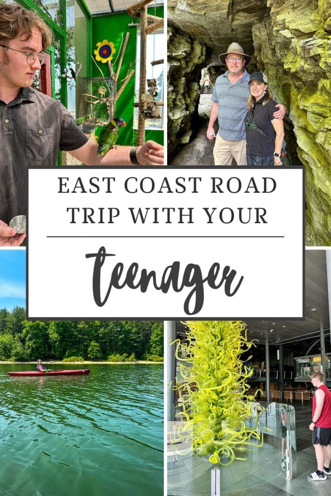 east coast road trip with your teenager