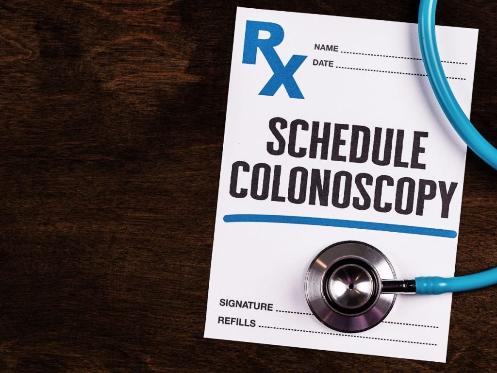 Schedule your first colonoscopy at age 45