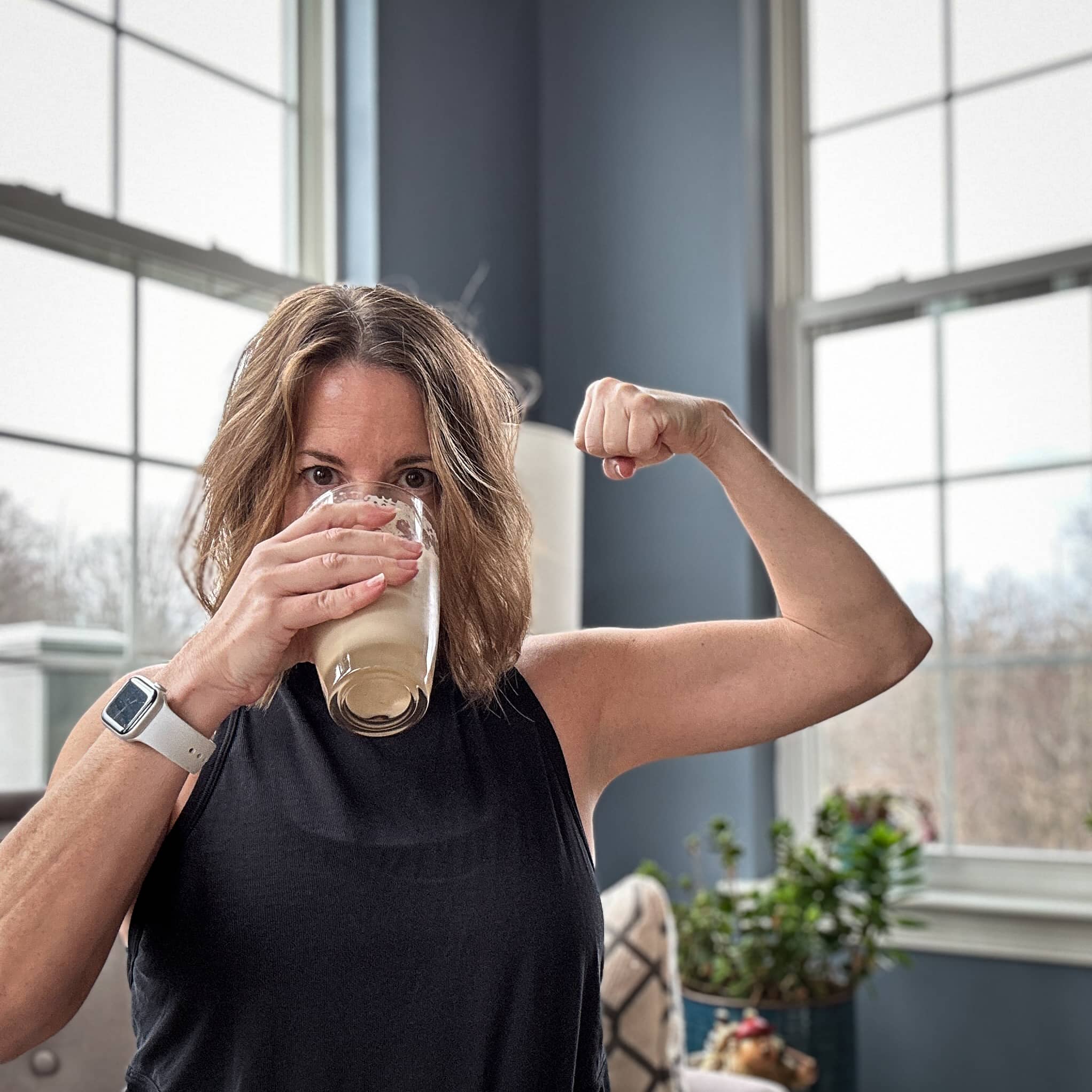 The Best (and Easiest) High Protein Iced Coffee