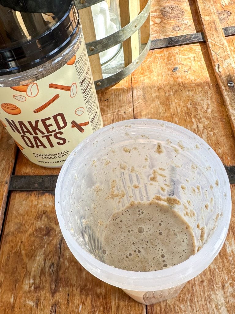 Naked Oats overnight oats