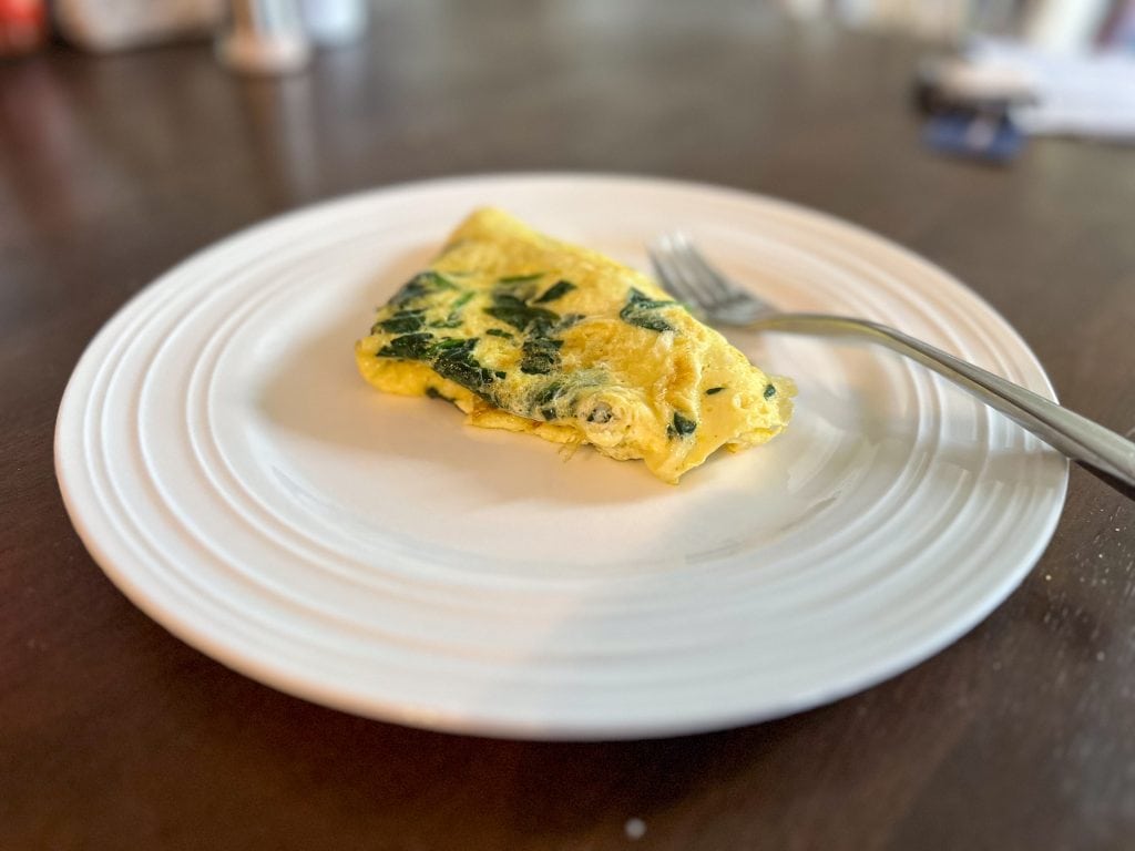 Homemade Egg White Omelet