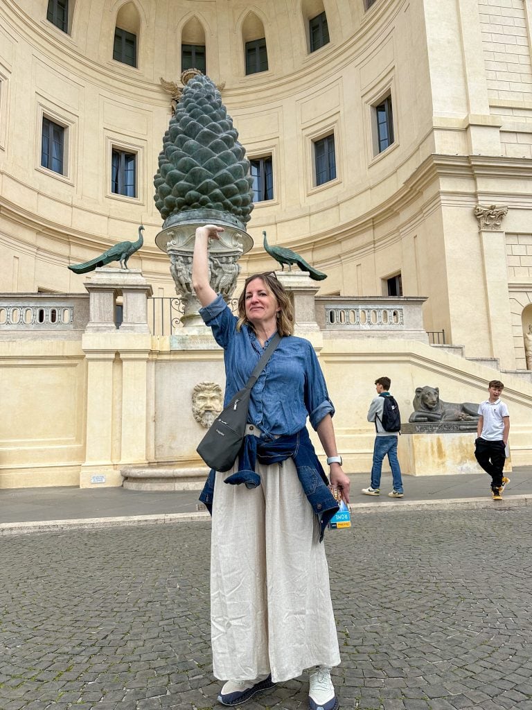 Fadra at the Vatican Museum