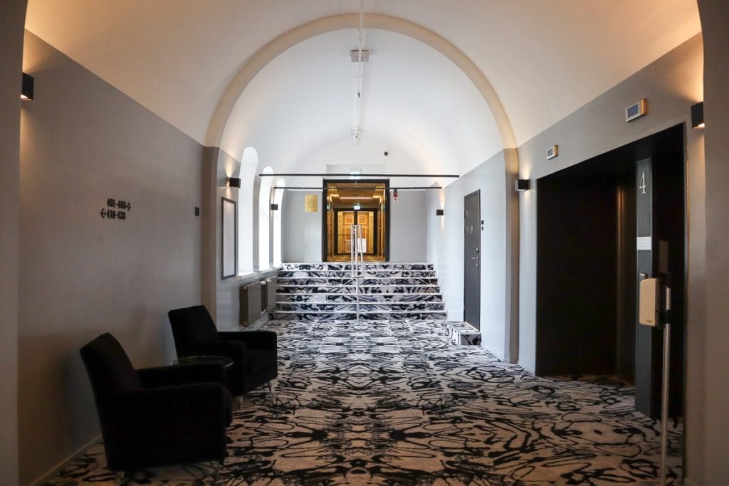 Hallway in Hotel Katajanokka