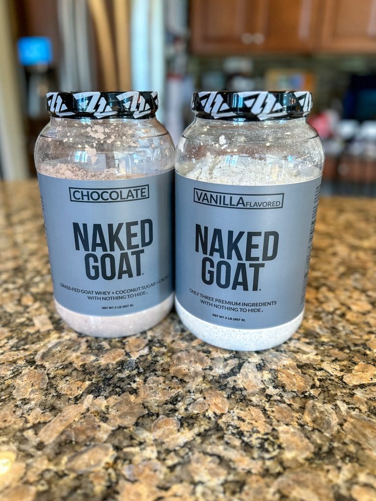 Naked Goat whey protein powder