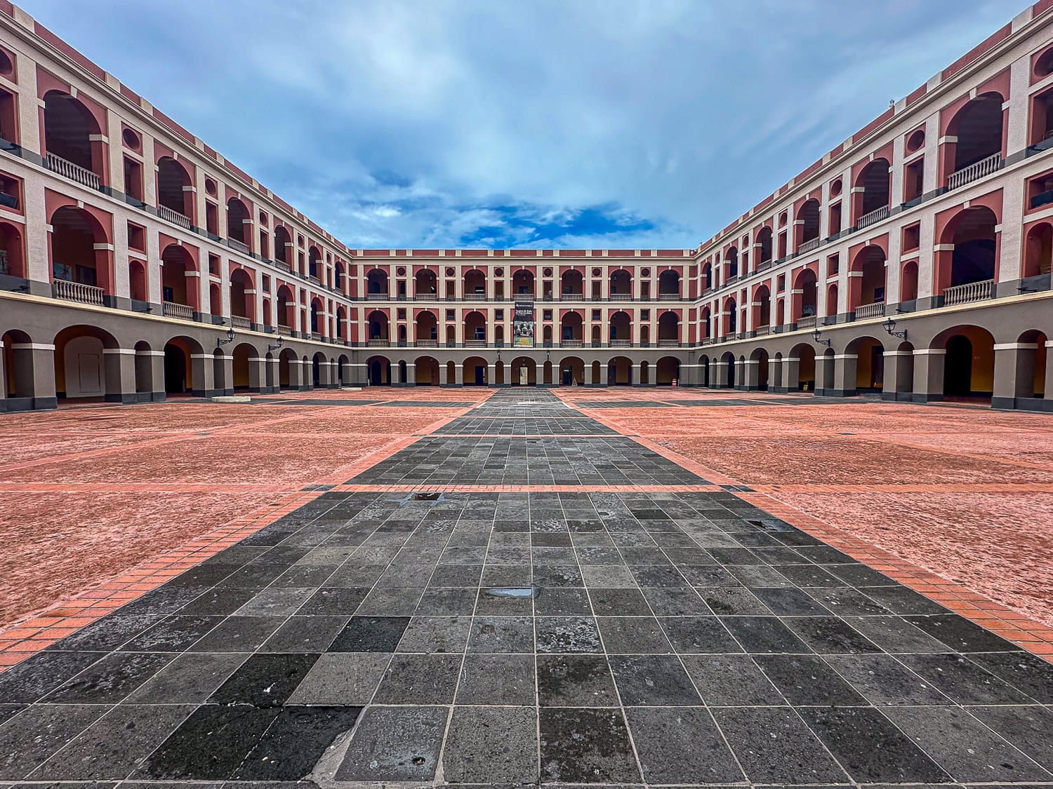Courtyard of Las Americas museum